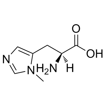 3-Methyl-L-histidine Chemical Structure