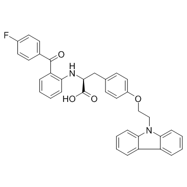 Chiglitazar Chemical Structure