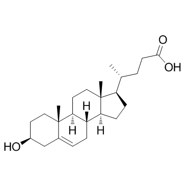 3b-Hydroxy-5-cholenoic acid Chemical Structure