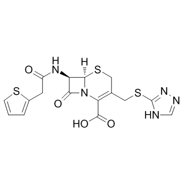 Cefetrizole Chemical Structure