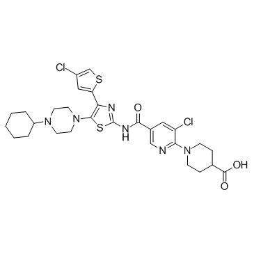 Avatrombopag (AKR-501) Chemical Structure