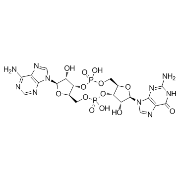 cGAMP (Cyclic AMP-GMP) Chemical Structure