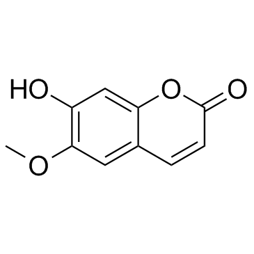 Scopoletin (Gelseminic acid) Chemical Structure