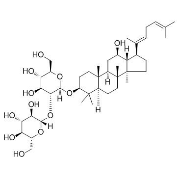 Ginsenoside Rg5 Chemical Structure
