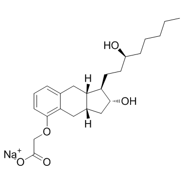 Treprostinil sodium (UT-15) Chemical Structure