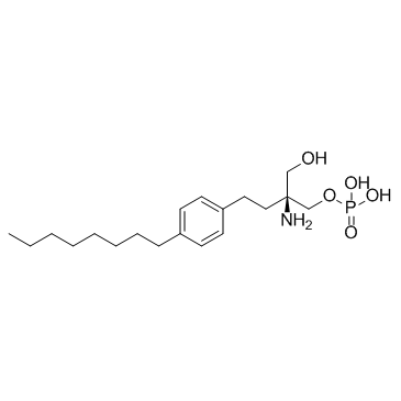 FTY720 (S)-Phosphate ((S)-FTY720P) Chemical Structure