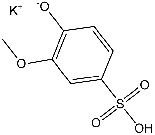 Sulfogaiacol Chemical Structure