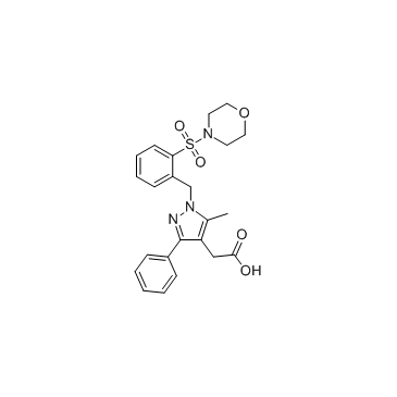 CRTh2 antagonist 1 Chemical Structure