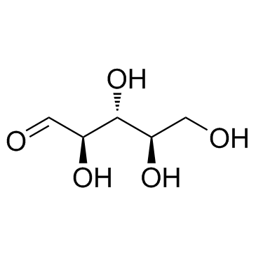 D-Ribose(mixture of isomers) Chemical Structure