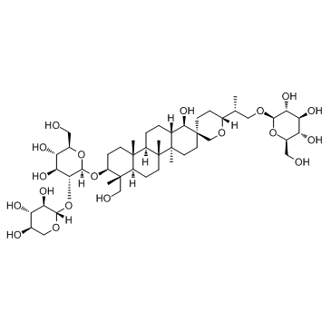 Hosenkoside F ((+)-Hosenkoside F) Chemical Structure