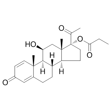 Deprodone propionate (RD20000) Chemical Structure