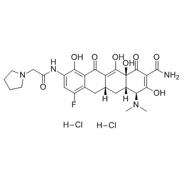 Eravacycline dihydrochloride (TP-434 dihydrochloride) Chemical Structure