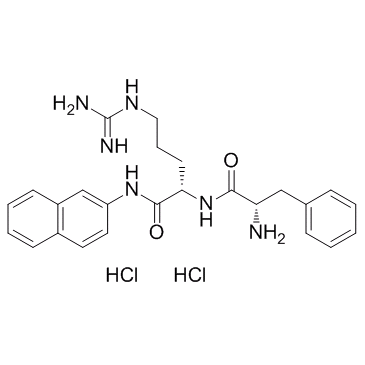 PAβN dihydrochloride (MC-207,110 dihydrochloride) Chemical Structure