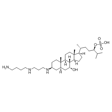 Squalamine (MSI-1256) Chemical Structure