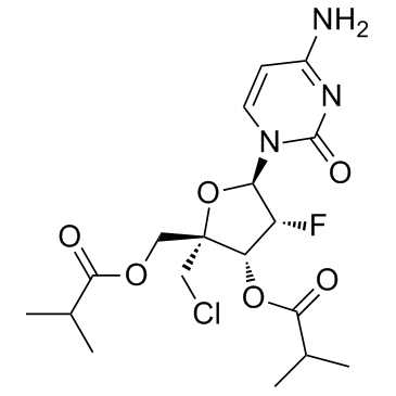 Lumicitabine (ALS-008176) Chemical Structure