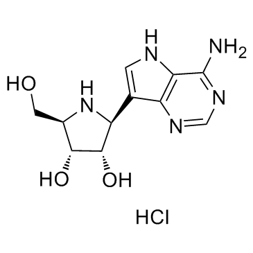 Galidesivir hydrochloride (BCX 4430 (hydrochloride)) Chemical Structure