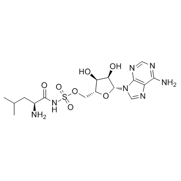 Leu-AMS Chemical Structure