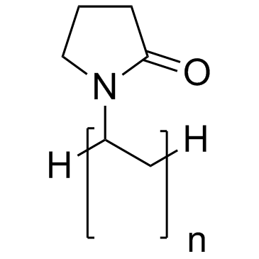 Polyvinylpyrrolidone (PVP K30) Chemical Structure