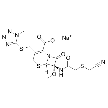 Cefmetazole sodium (Sodium cefmetazole) Chemical Structure
