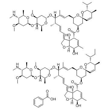 Emamectin Benzoate (MK-244) Chemical Structure