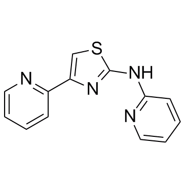 ICA (N-[4-(2-Pyridinyl)-2-thiazolyl]-2-pyridinamine) Chemical Structure