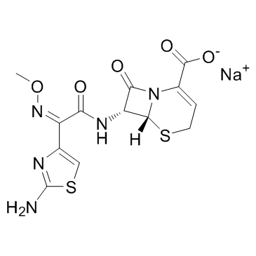 Ceftizoxime sodium (SKF-88373) Chemical Structure