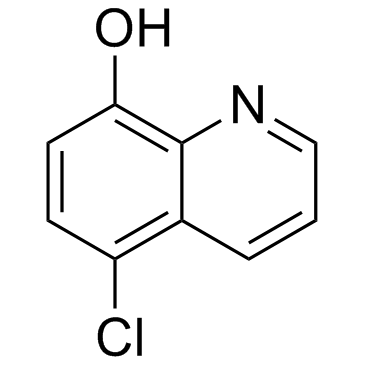 Cloxiquine (5-Chloro-8-quinolinol) Chemical Structure
