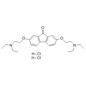 Tilorone dihydrochloride Chemical Structure