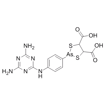 Melarsonyl (Melarsonic acid) Chemical Structure