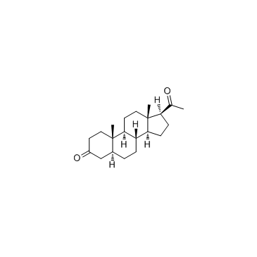 5a-Pregnane-3,20-dione Chemical Structure