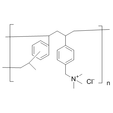 Colestyramine (Cholestyramine resin) Chemical Structure
