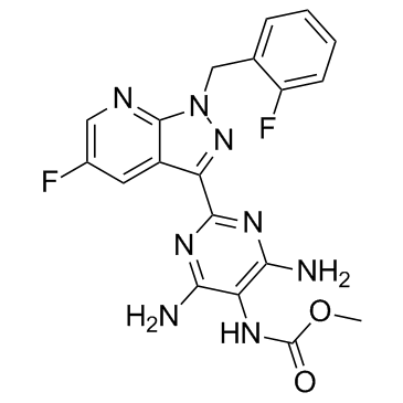 Vericiguat (BAY1021189) Chemical Structure