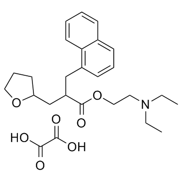 Naftidrofuryl oxalate (Nafronyl oxalate salt) Chemical Structure