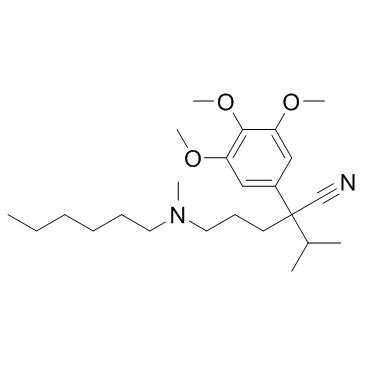 Nexopamil racemate Chemical Structure