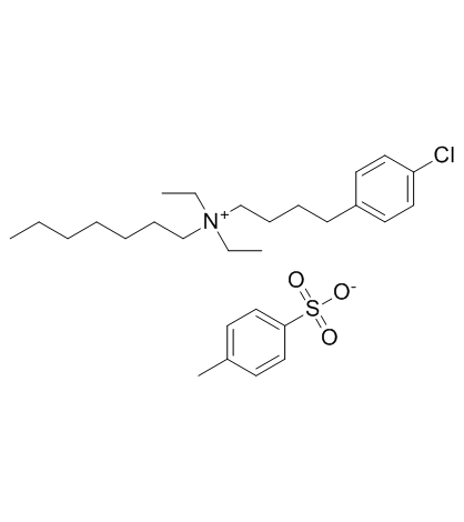 Clofilium tosylate Chemical Structure