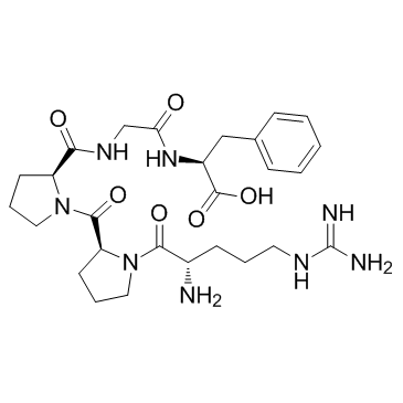 Bradykinin 1-5 Chemical Structure