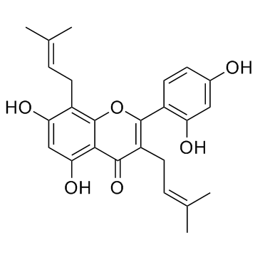 Mulberrin (Kuwanon C) Chemical Structure