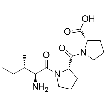 H-Ile-Pro-Pro-OH Chemical Structure
