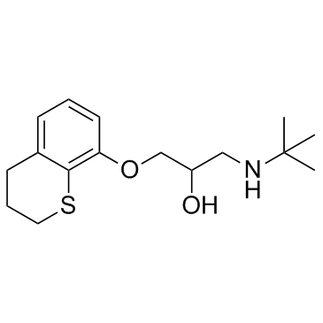 Tertatolol ((±)-Tertatolol) Chemical Structure
