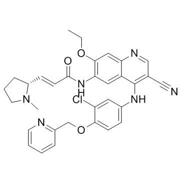 Pyrotinib (SHR-1258) Chemical Structure