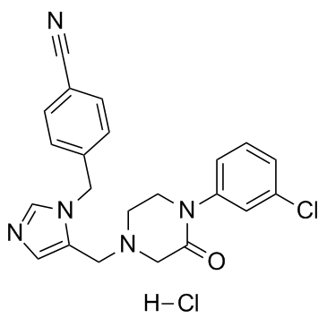 L-778123 hydrochloride (L-778,123 hydrochloride) Chemical Structure