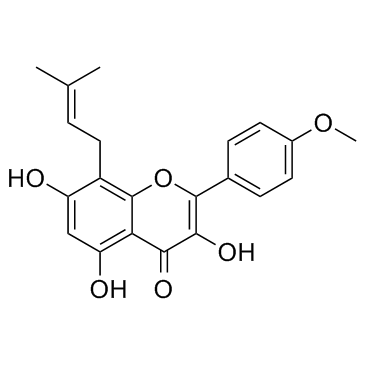 Icaritin (Anhydroicaritin) Chemical Structure