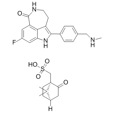 Rucaparib Camsylate Chemical Structure