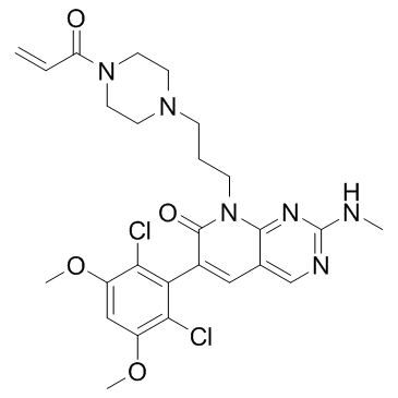 PRN1371 Chemical Structure