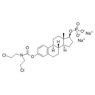 Estramustine phosphate sodium Chemical Structure