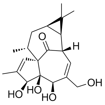 Ingenol ((-)-Ingenol) Chemical Structure