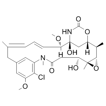 Maytansinol (Ansamitocin P-0) Chemical Structure