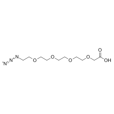 N33-TEG-COOH (N3-TEG-COOH) Chemical Structure