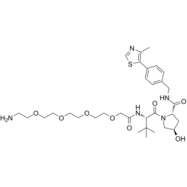 E3 ligase Ligand-Linker Conjugates 7 Free Base Chemical Structure