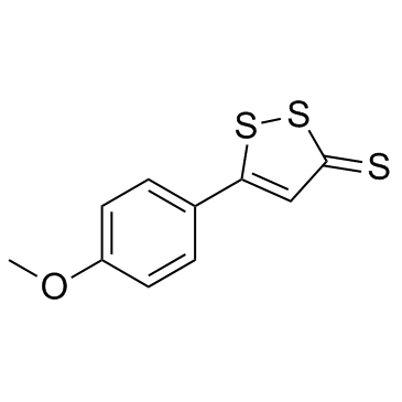 Anethole trithione Chemical Structure